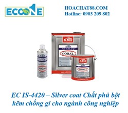 EC IS [IS-4420] Silver Coat (900AL) – Chất phủ bột kẽm cao cấp giúp chống gỉ, thay thế lớp mạ kẽếm